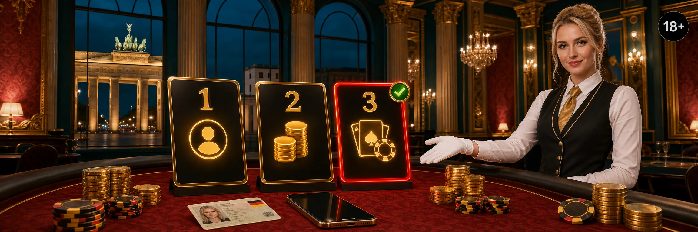 Kontoeröffnung bei 22Bet mit Ausweis und KYC-Prüfung auf dem Handy